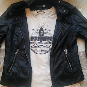 Forever 21 Leather Jacket